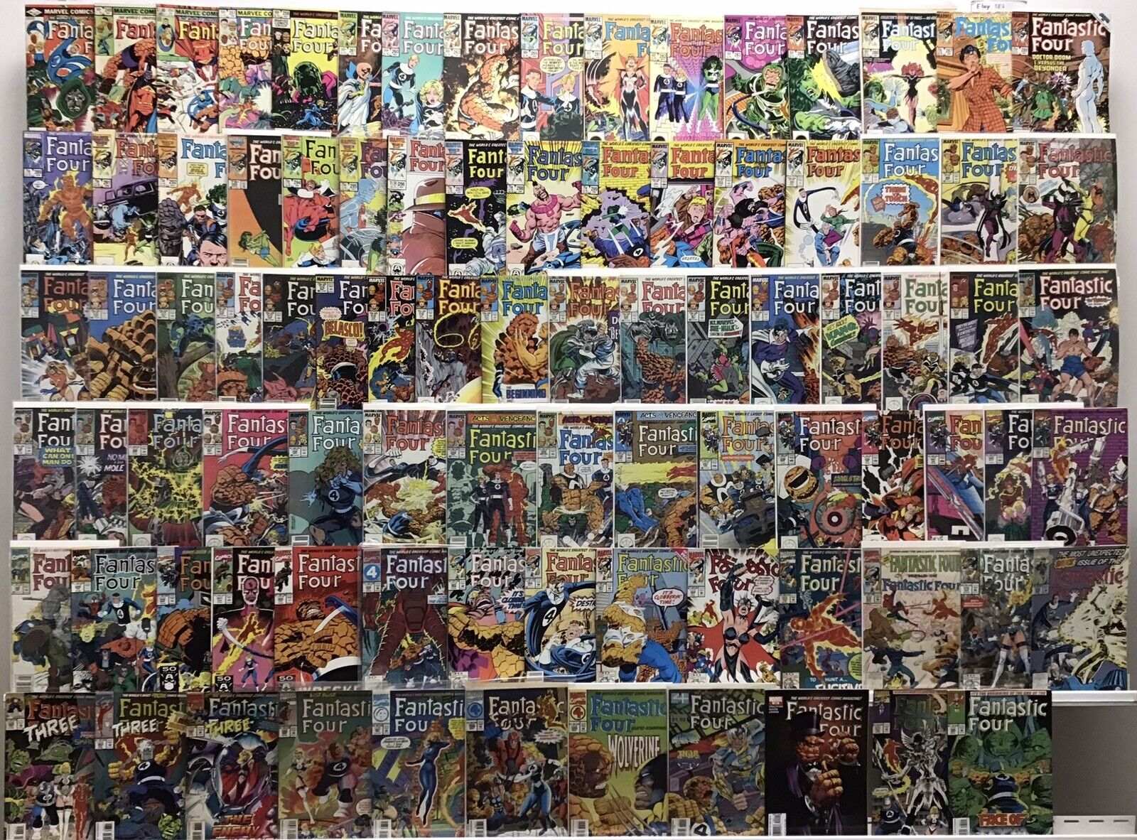 Marvel Comics - Fantastic Four 1st Series - Comic Book Lot Of 90
