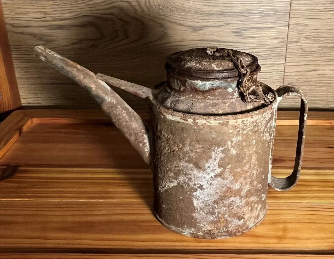Vintage Soo Line Rail Road Oil Can - Found in Small Town in Northern Minnesota