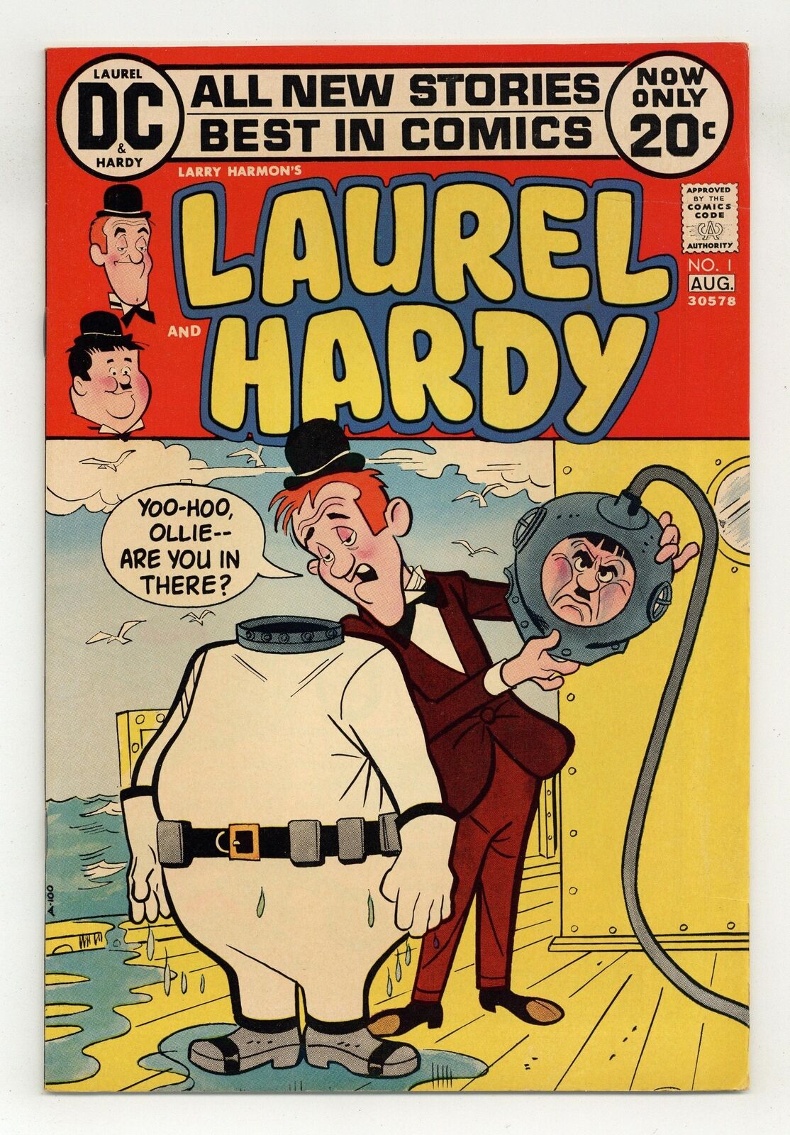 Laurel and Hardy #1 VG/FN 5.0 1972