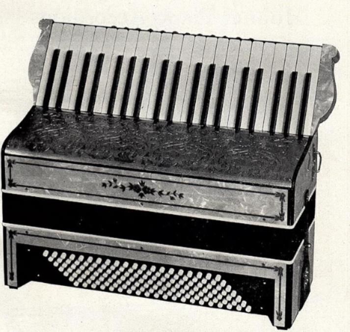 1920s GALLEAZZI PIANO ACCORDIONS HOHNER COLOMBO VINTAGE ADVERTISMENT 36-135