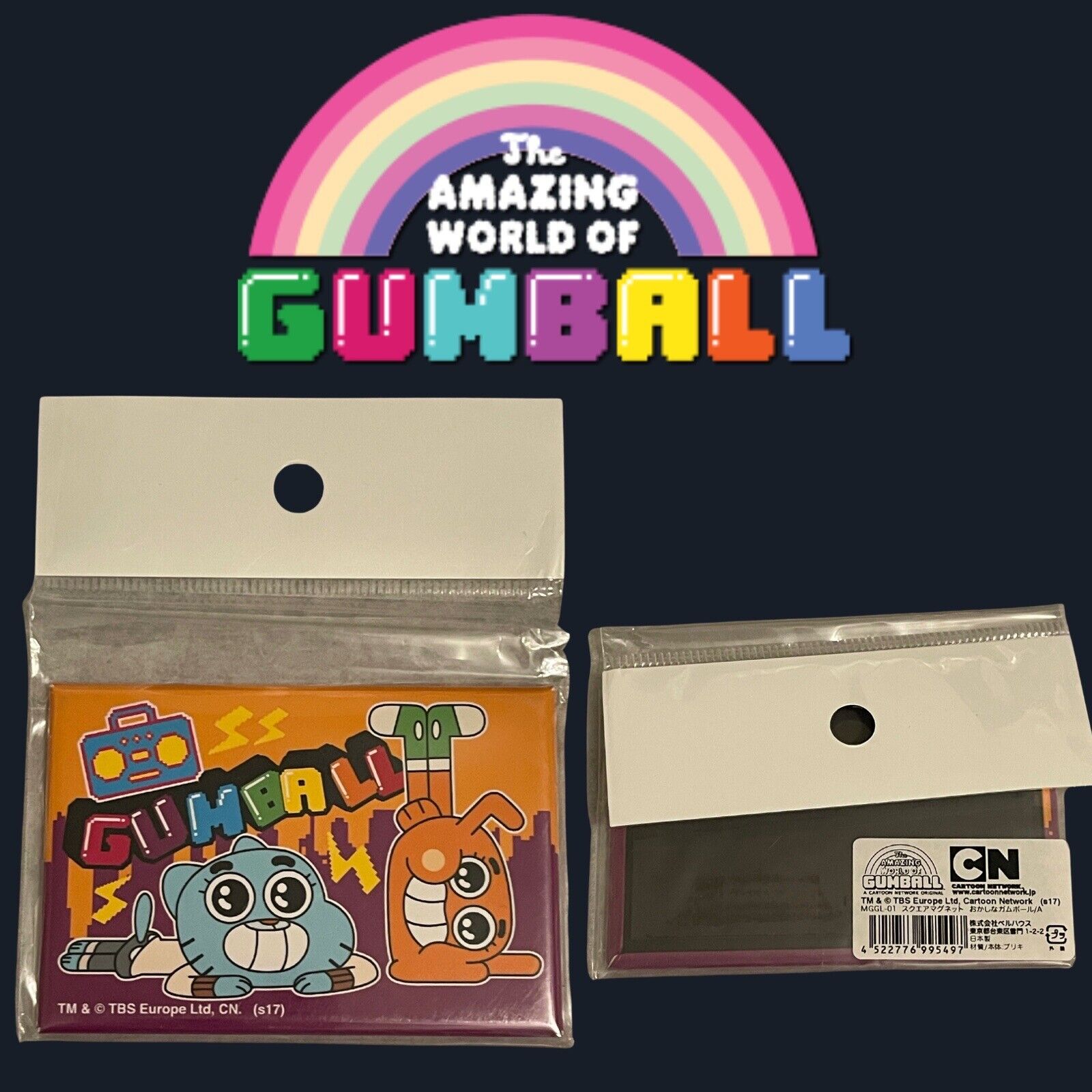 New Japan Cartoon Network CN The Amazing World of Gumball  Tv Series Magnet