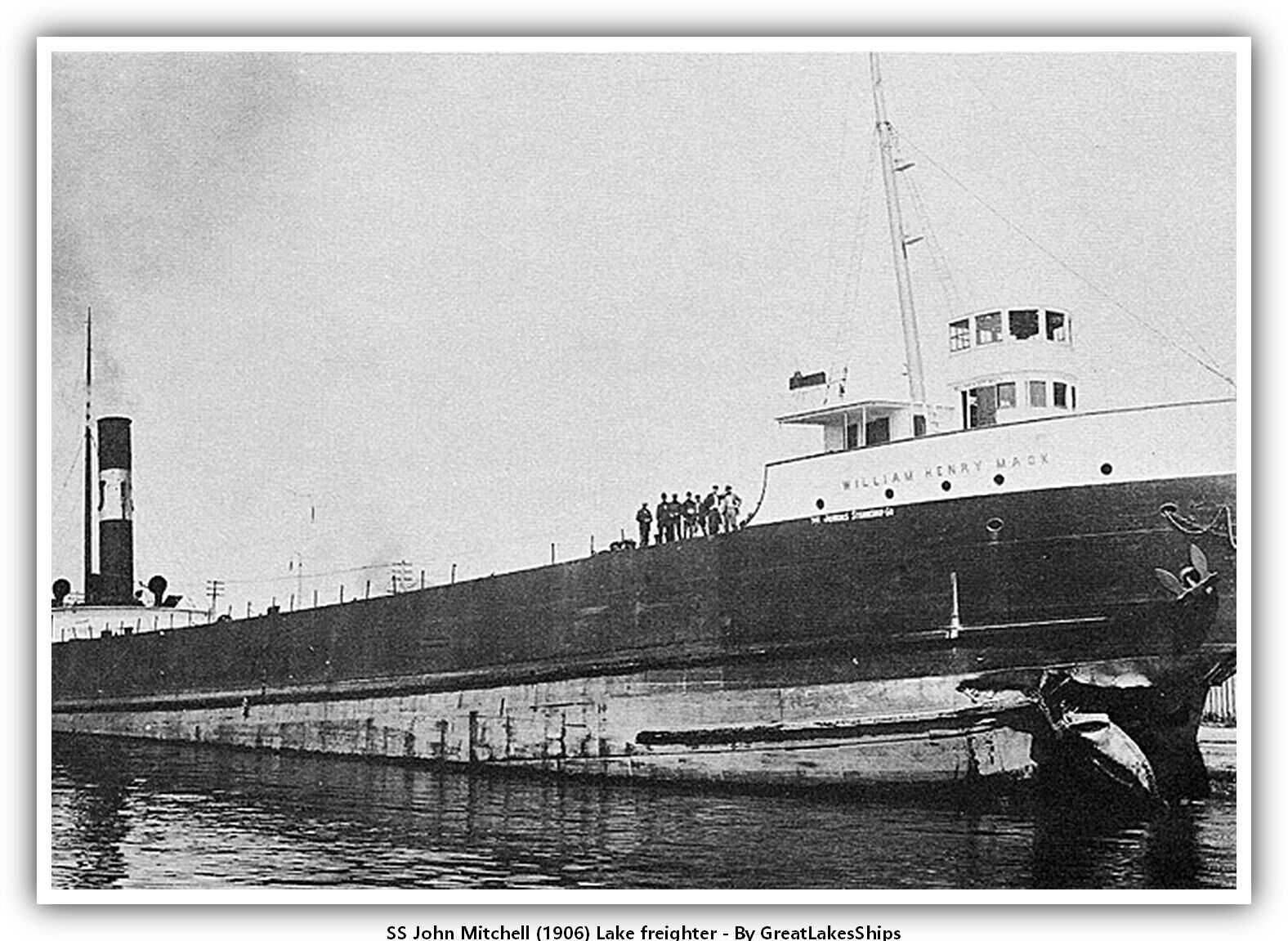 SS John Mitchell (1906) Lake freighter_issue4