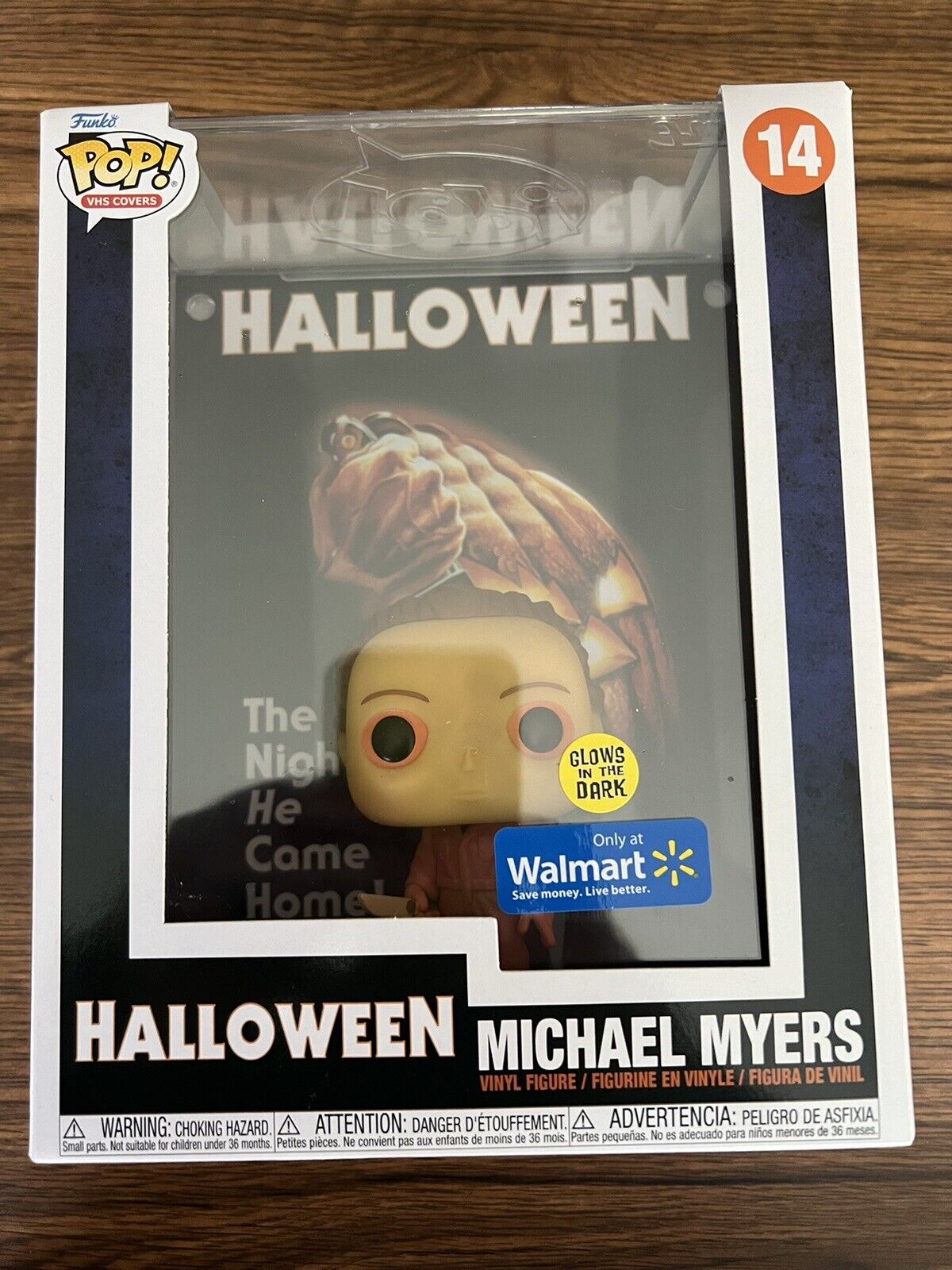 Halloween Michael Myers Funko Pop Figure Walmart #14 Glow in The Dark