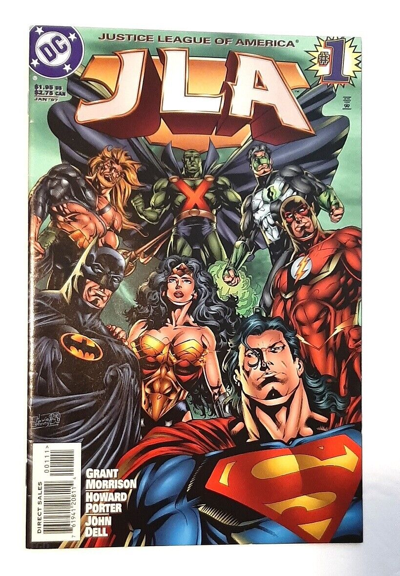 JLA #1 DC Comics Justice League of America Jan 1997