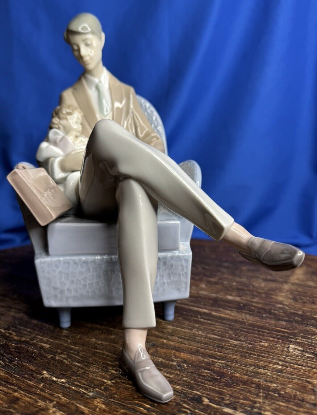 Lladro Figurine DADDY'S BLESSING, 06504, Original Box, Display