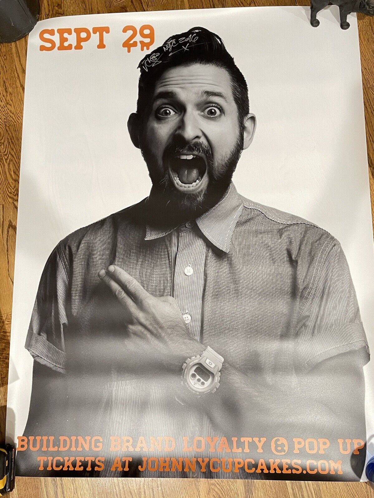 Johnny Cupcakes Poster And Card Set