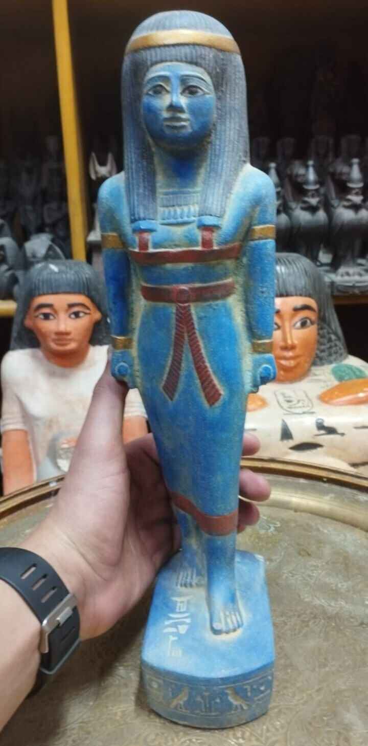 Unique Pharaonic Statue Of Goddess Isis Ancient Antiques Of Egyptian Deities BC