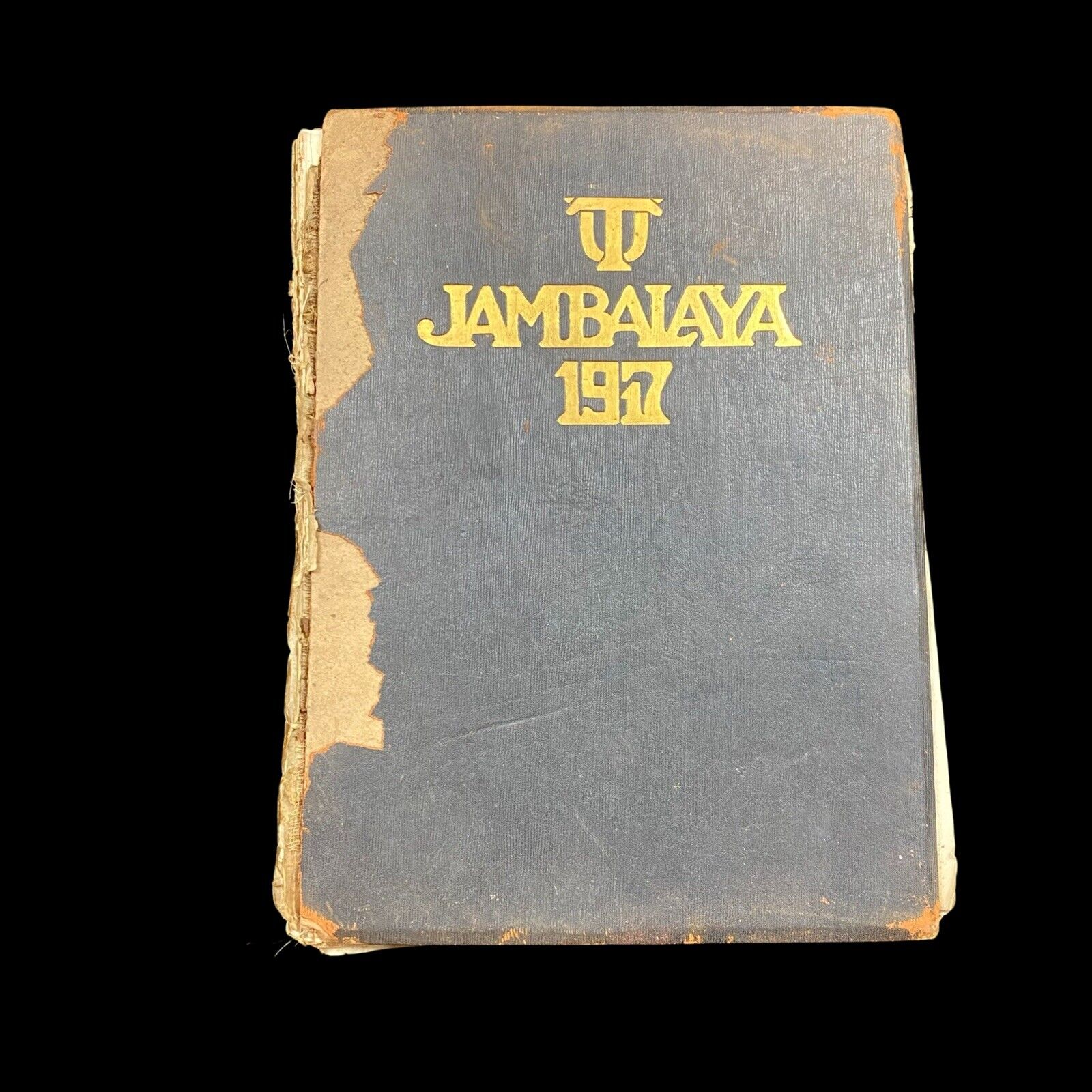 Rare WWI Era 1917 Tulane Newcomb Jambalaya Yearbook College University As Is