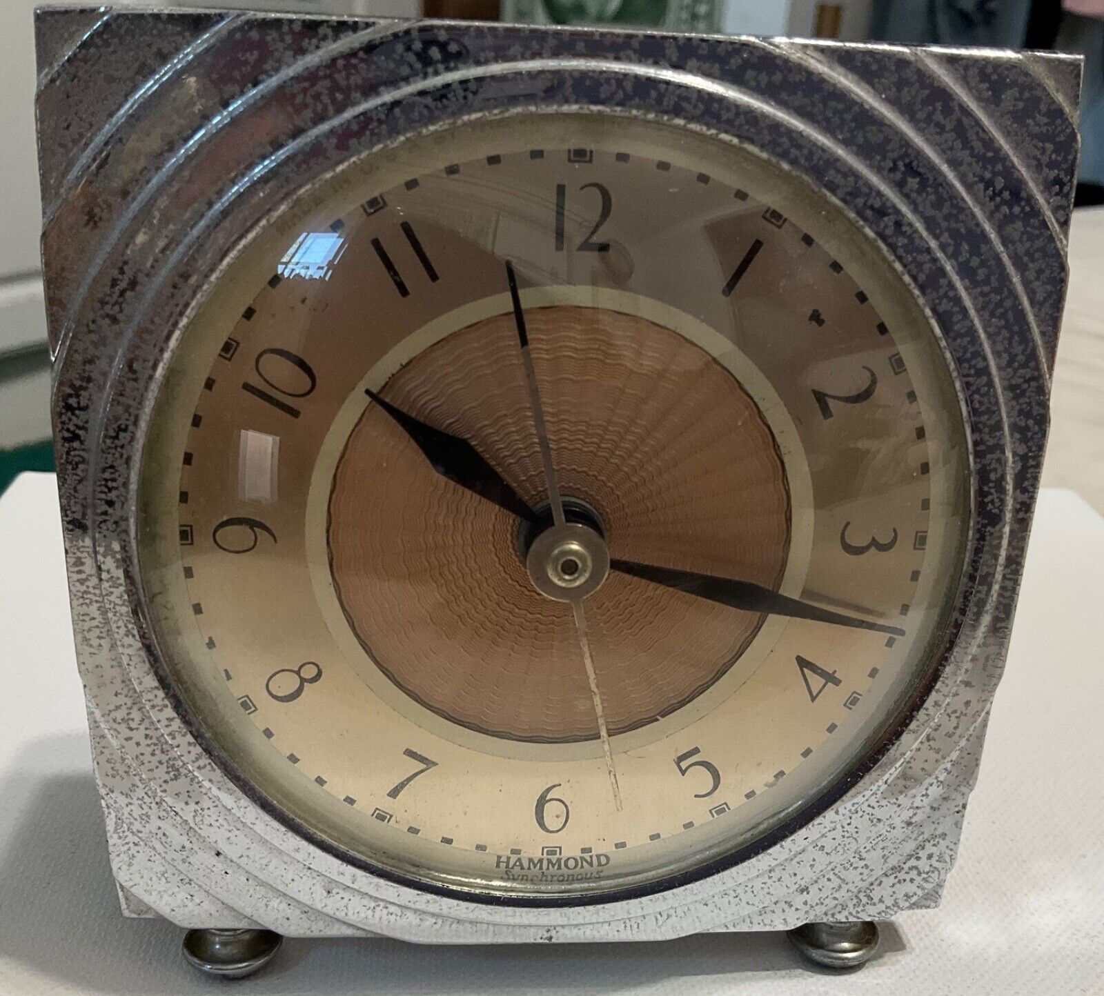 Rare Vintage 1933 Hammond Synchronous Electric Clock