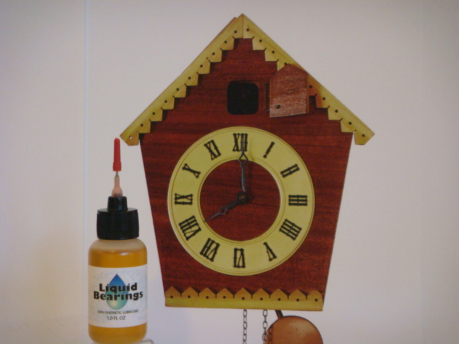Liquid Bearings, BEST 100%-synthetic oil for Cuckoo or any vintage clocks, READ
