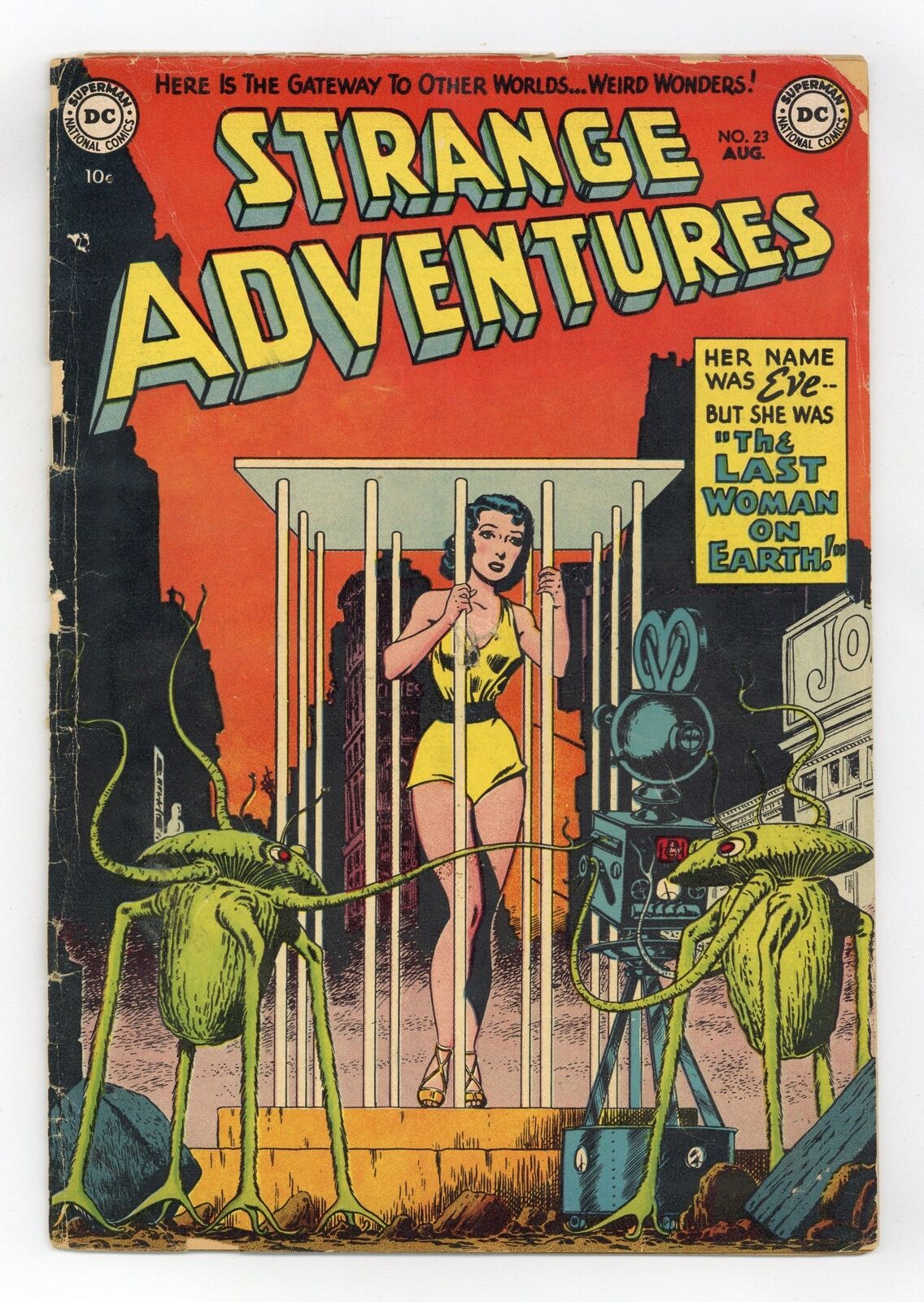Strange Adventures #23 PR 0.5 1952