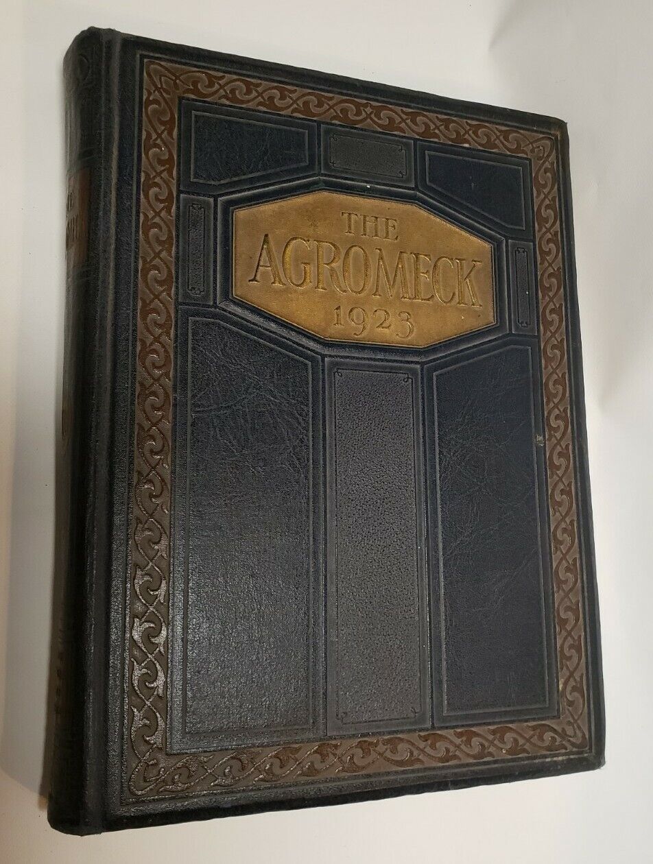 NC State 1923 Yearbook North Carolina College Agromeck~ fraternity & military