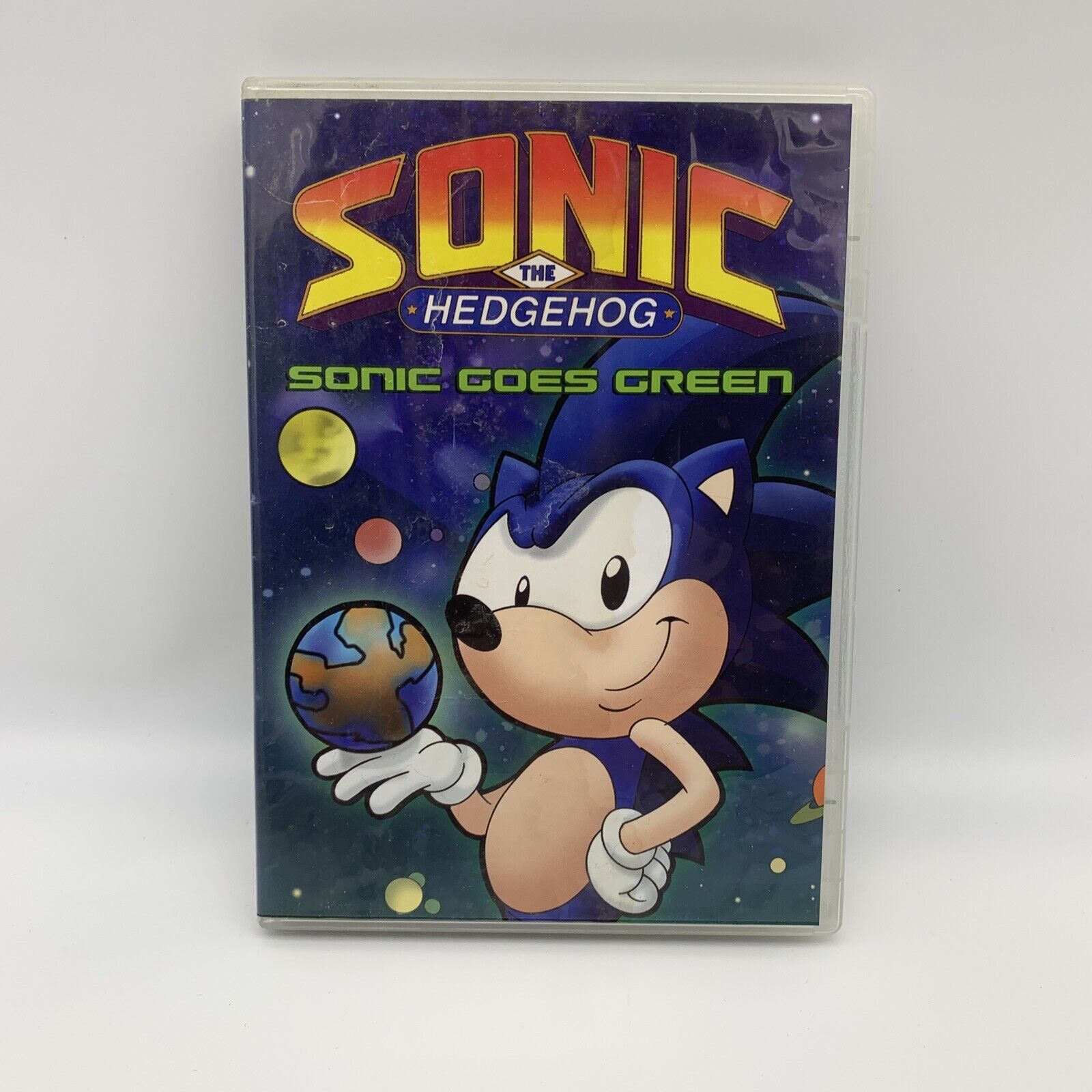 Vintage Sonic the Hedgehog: Sonic Goes Green DVD Complete RARE Tested Works
