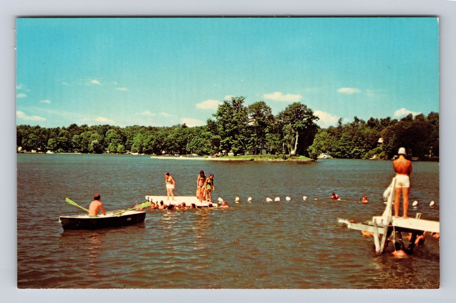 Clymer NY-New York, Camp Findley, Bible Conference Camp Antique Vintage Postcard