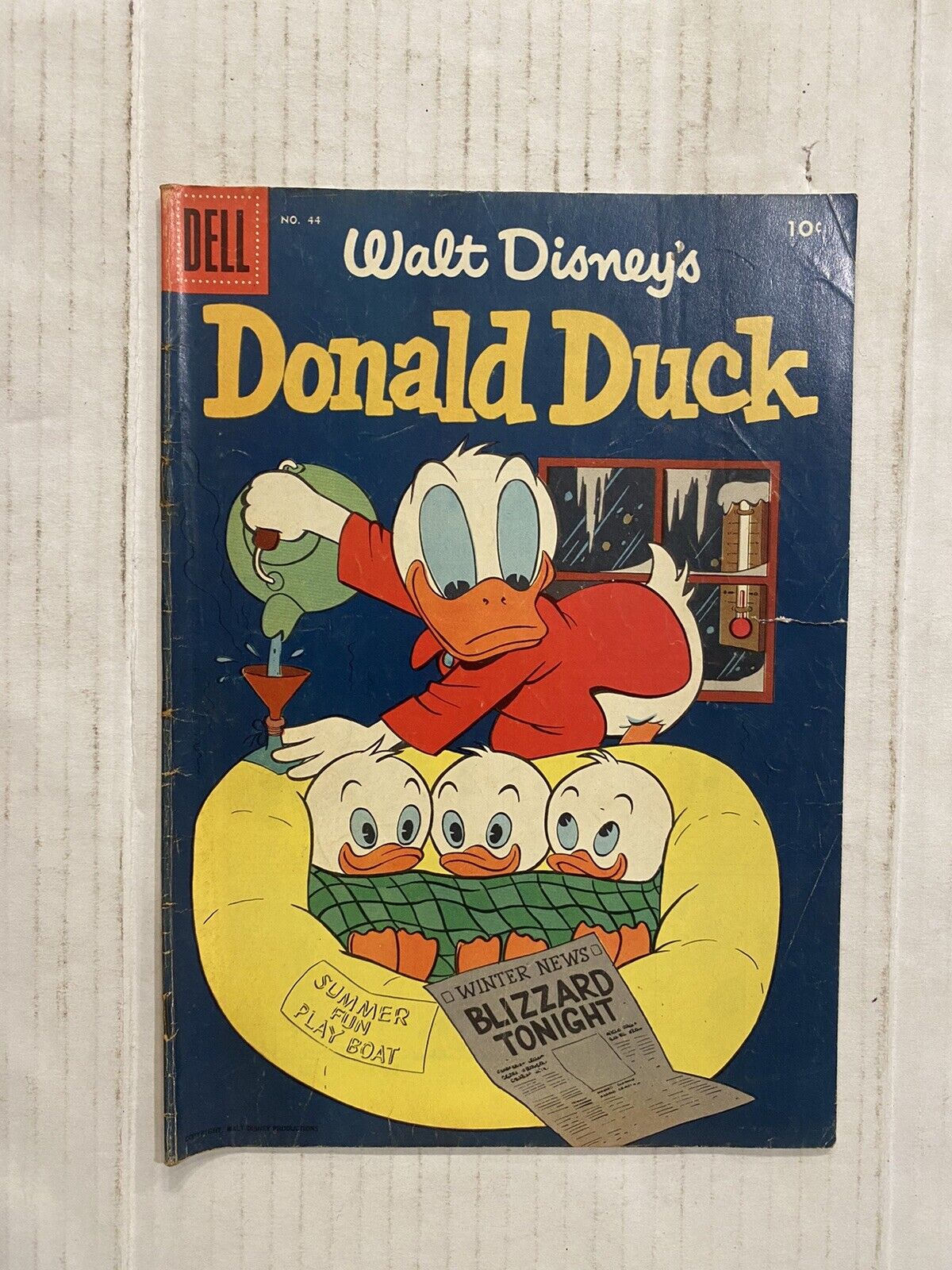 Walt Disney\'s Donald Duck 44 Dell Comics Golden Age 1955