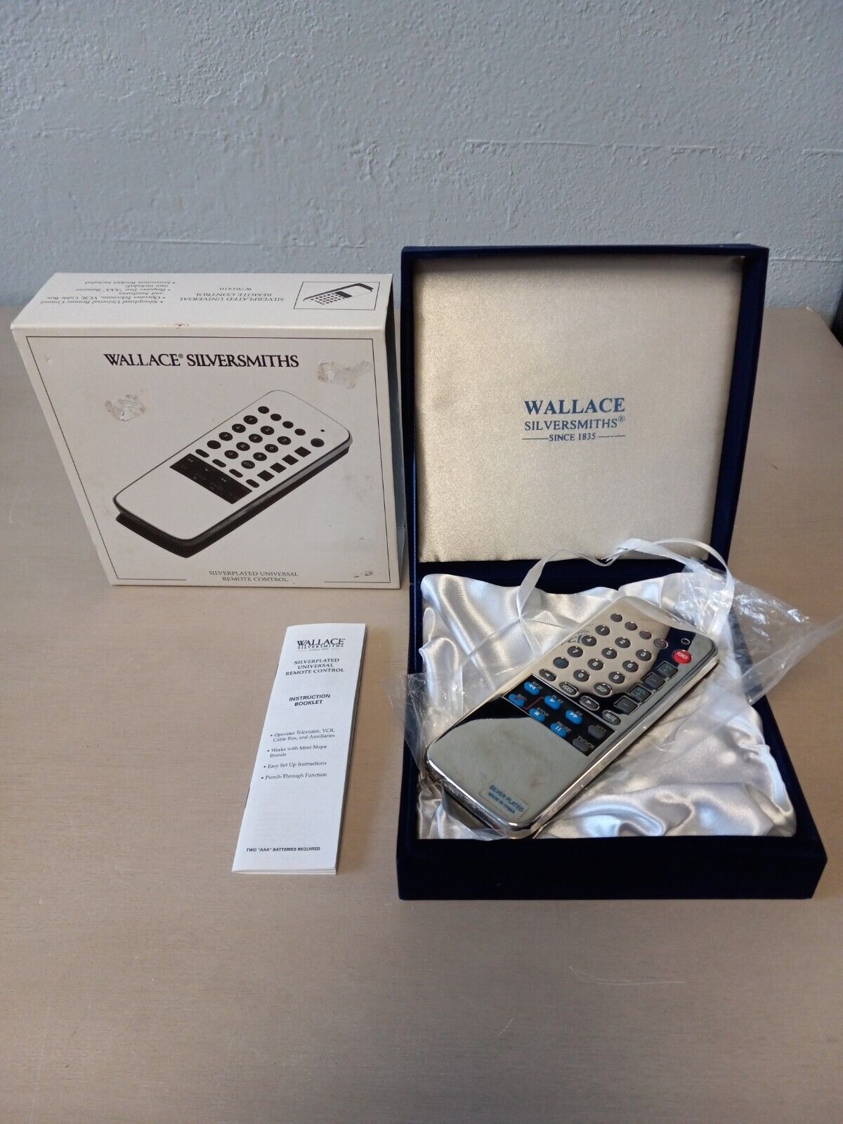 Wallace Silversmiths Silver-plated Universal Remote W701410