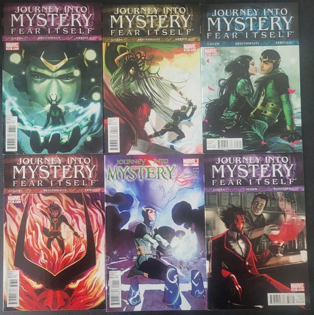 JOURNEY INTO MYSTERY SET OF 34 ISSUES (2011) RANGING #623-650 KID LOKI THOR