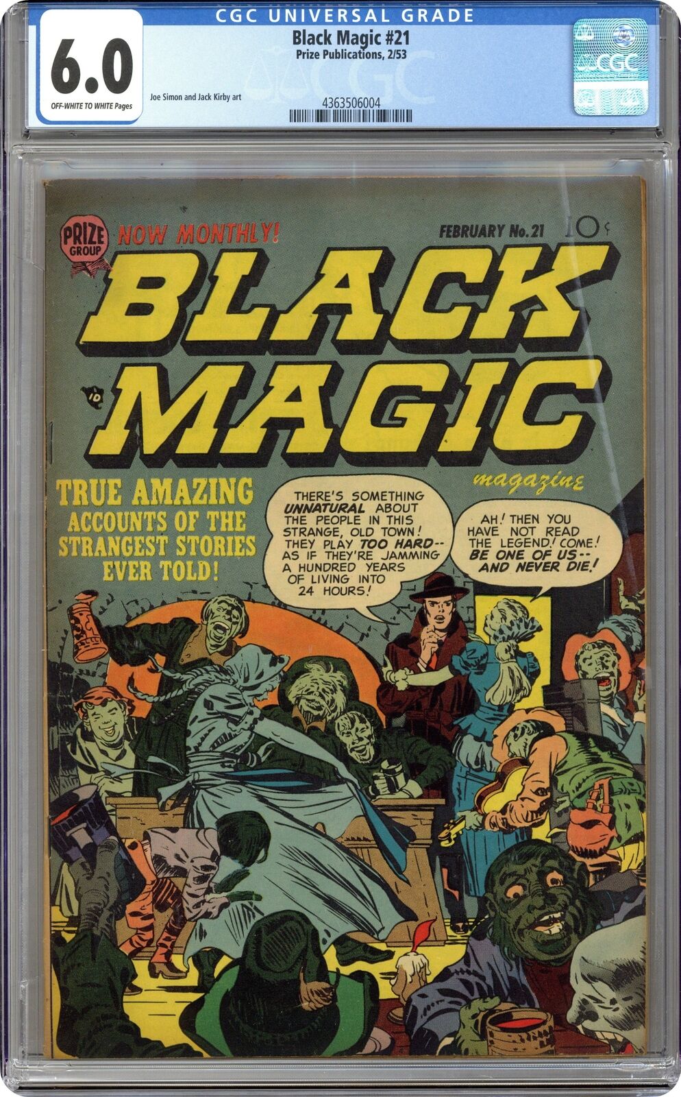 Black Magic Vol. 3 #3 CGC 6.0 1953 4363506004