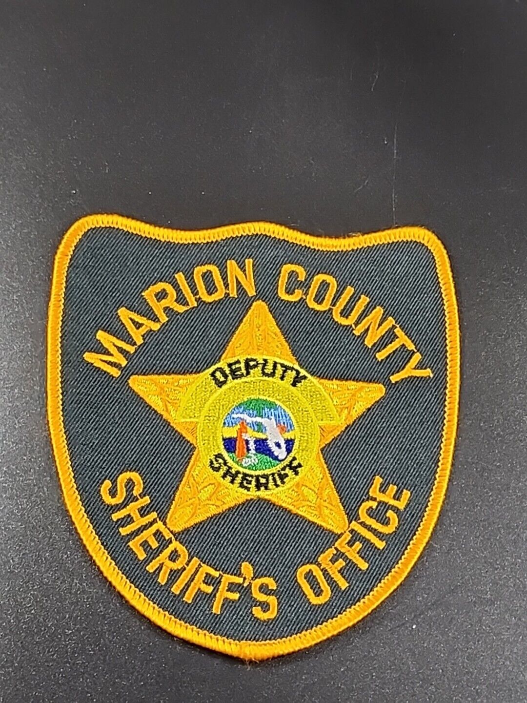 Vintage Marion County Sheriffs Patch Obsolete 