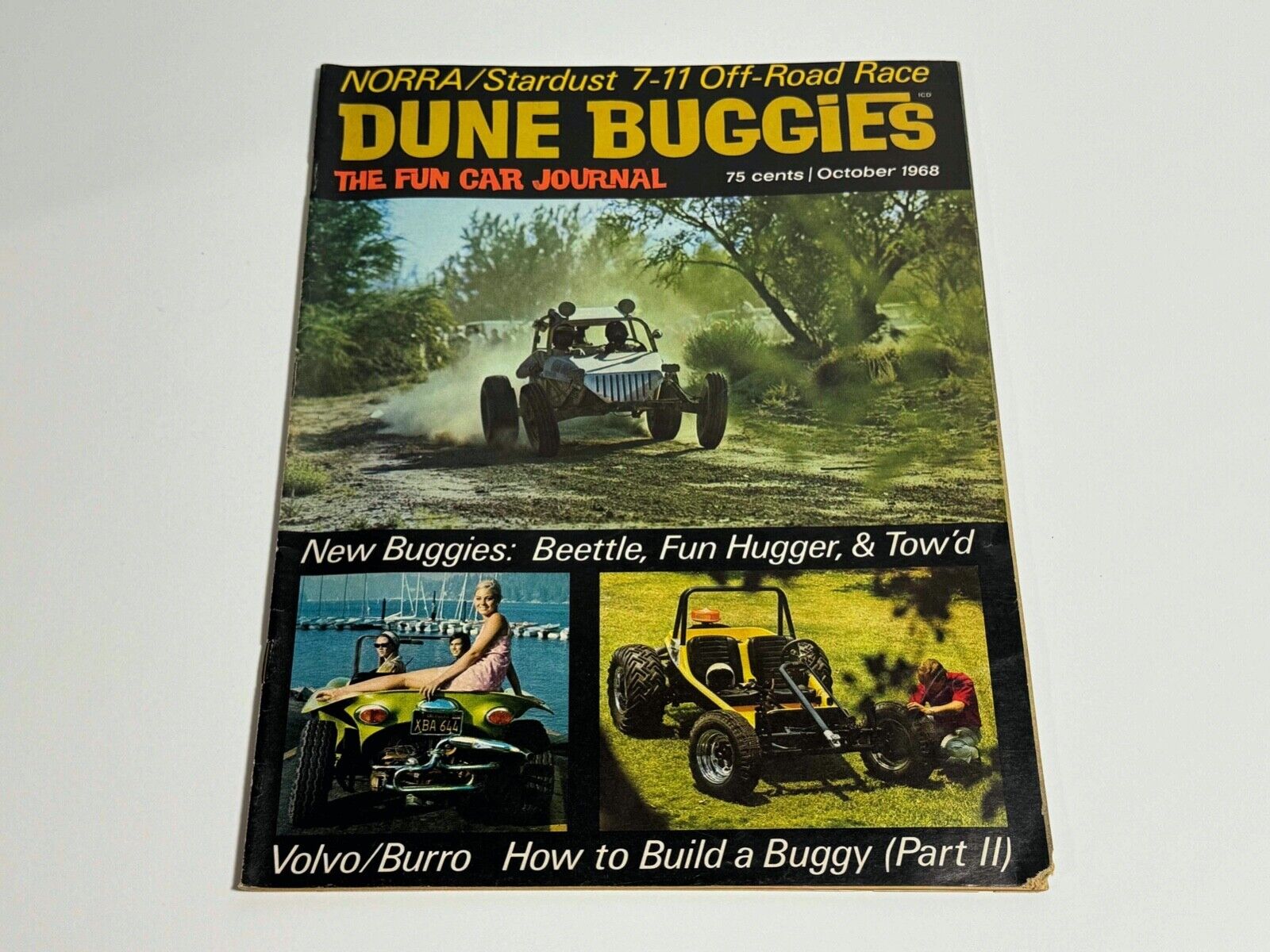 Dune Buggies  fun car Journal Magazine October 1968