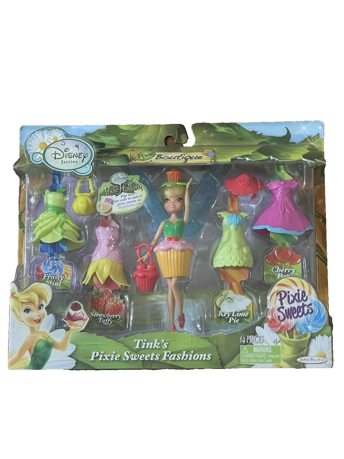 2012 Jakks Pacific Disney Fairies Tink\'s Pixie Hollow Figure Accessories Rare