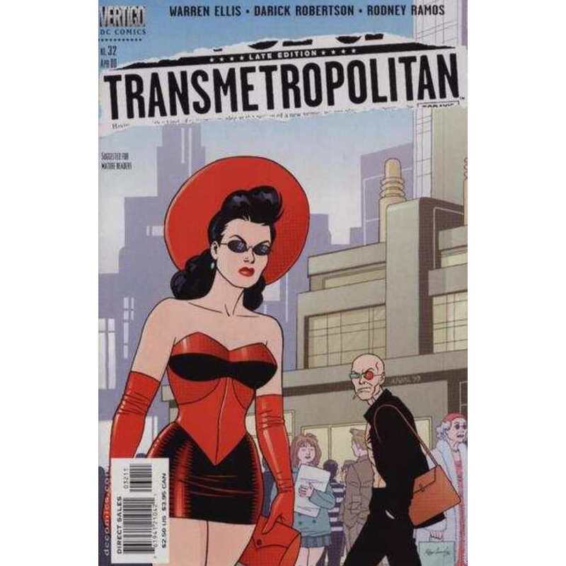 Transmetropolitan #32 in Near Mint minus condition. DC comics [p{