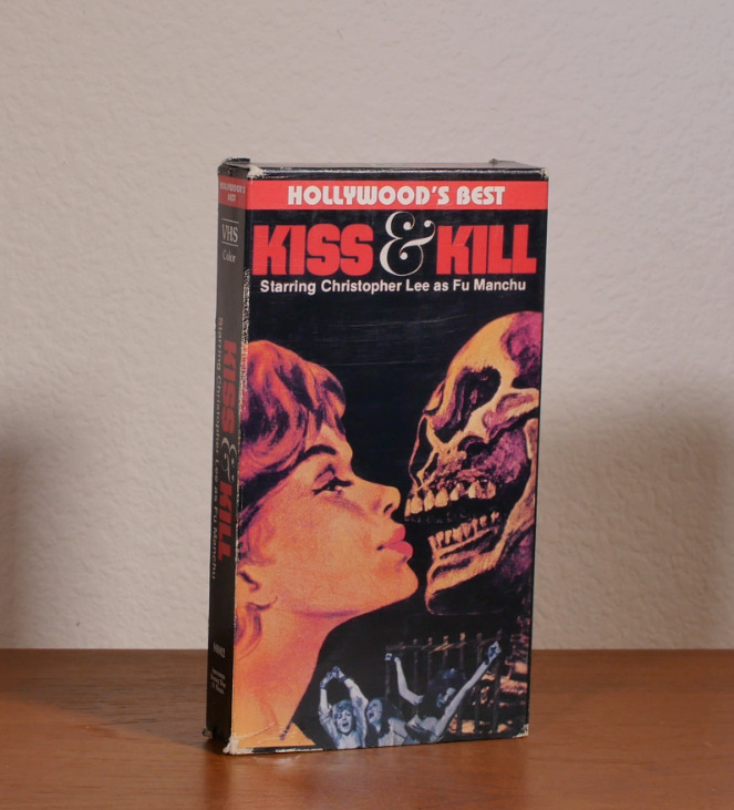 Kiss & Kill VHS rare vintage horror Hollywood's Best Lee