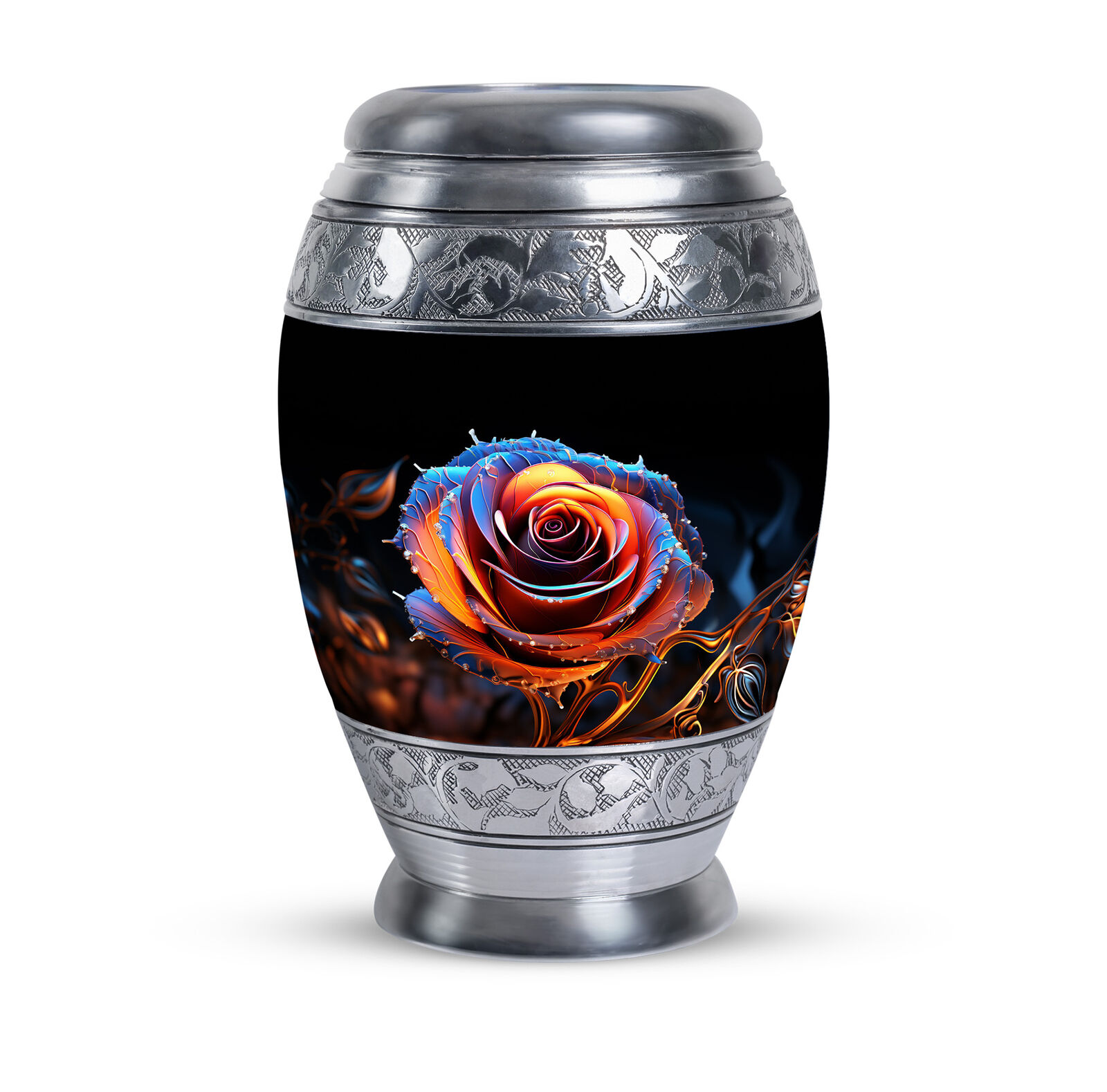 Urns For Adult Male A Glowing Rose (10 Inch) Large Urn