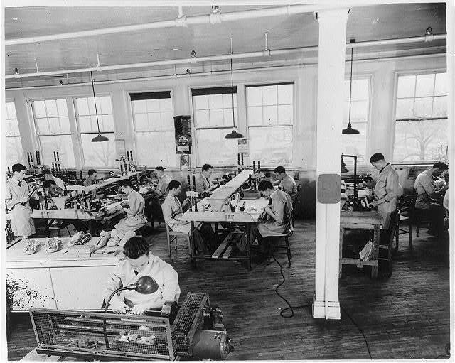 Manufacturing Clarinets,H. & A. Selmer,Inc,Elkhart,Indiana,IN,January 1938