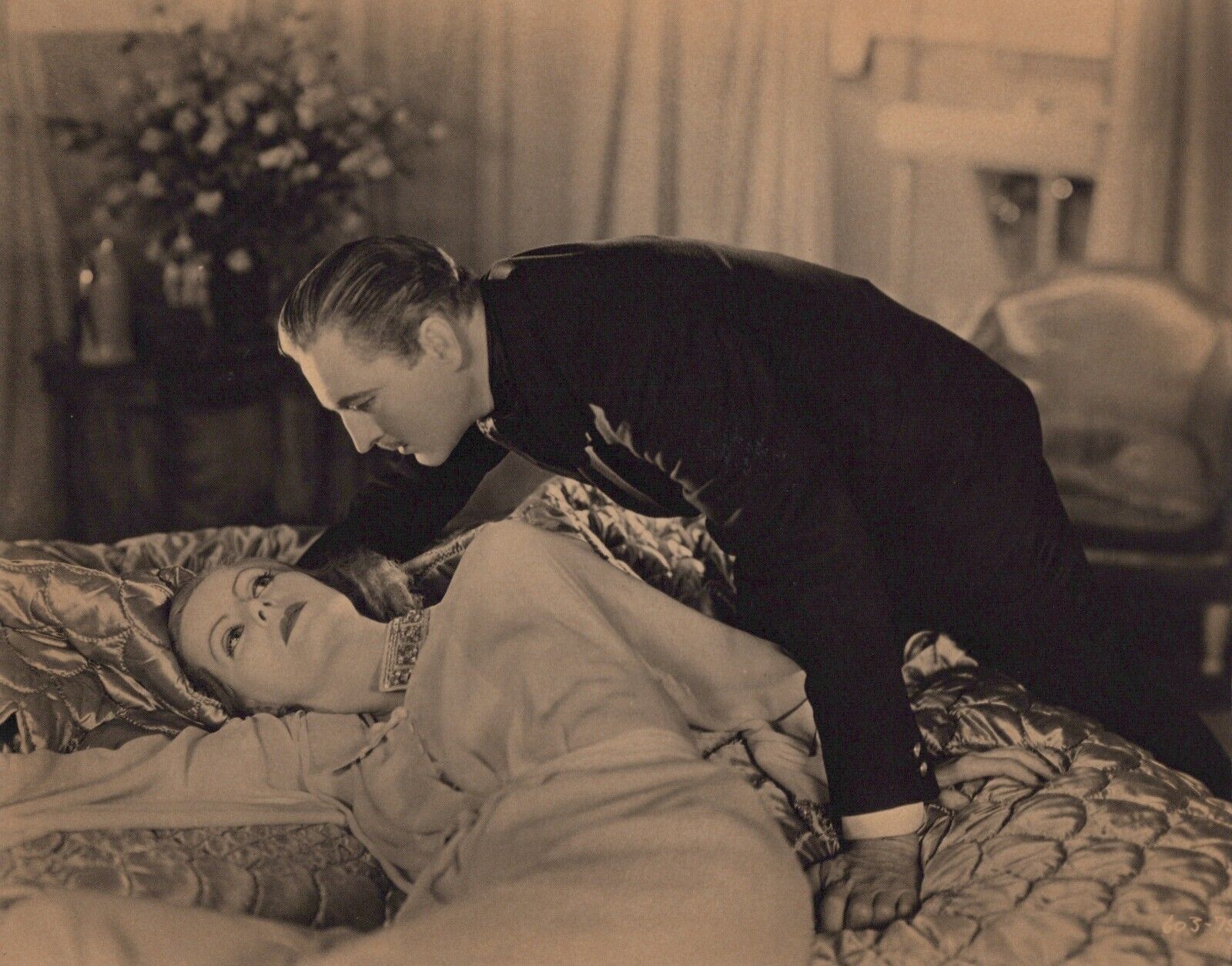 Greta Garbo + John Barrymore (1930s) ❤ Original Vintage Hollywood Photo K 355