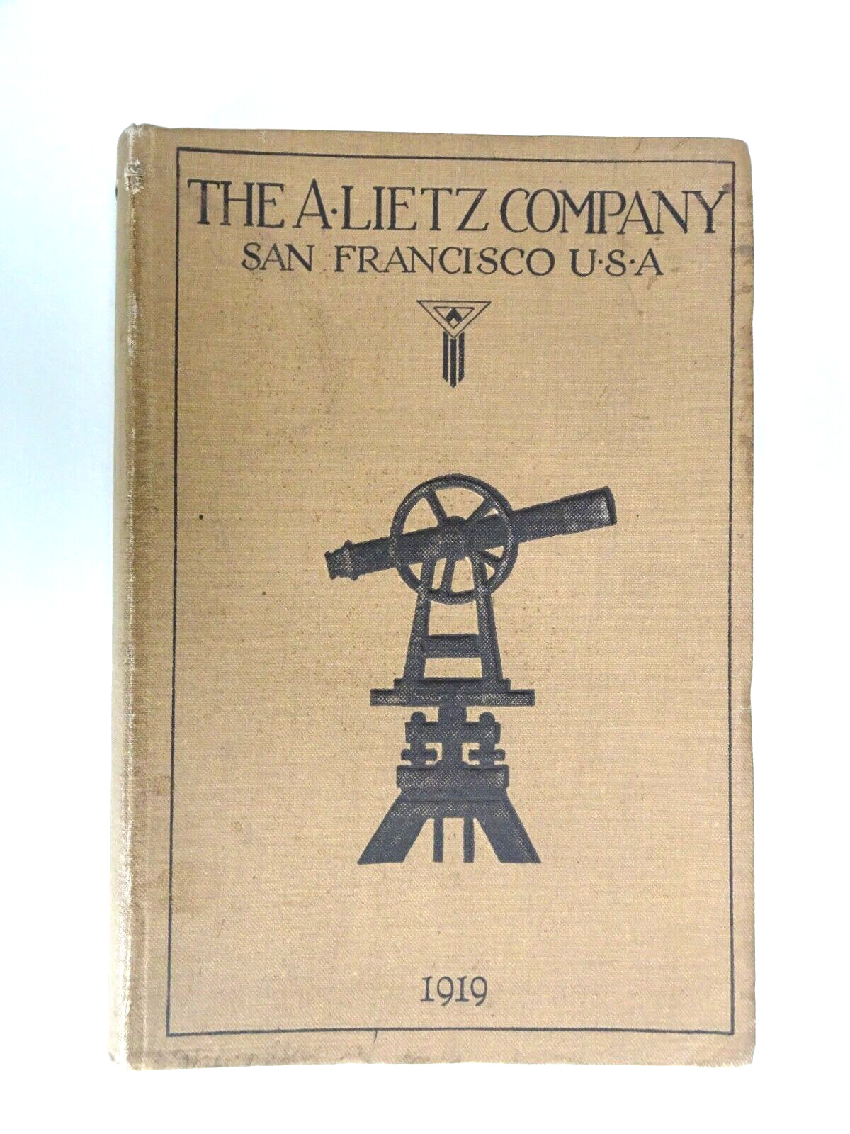 The A Lietz Company San Francisco 1919 catalog engineering, surveying