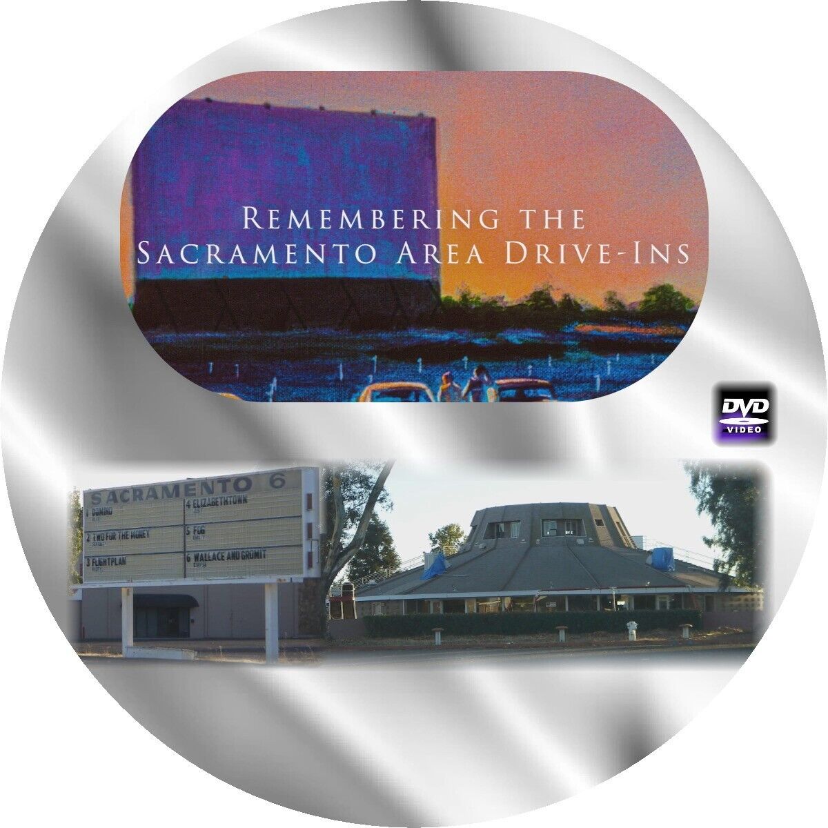 Sacramento DRIVE-IN Memories Theater Documentary DVD collection Vintage film