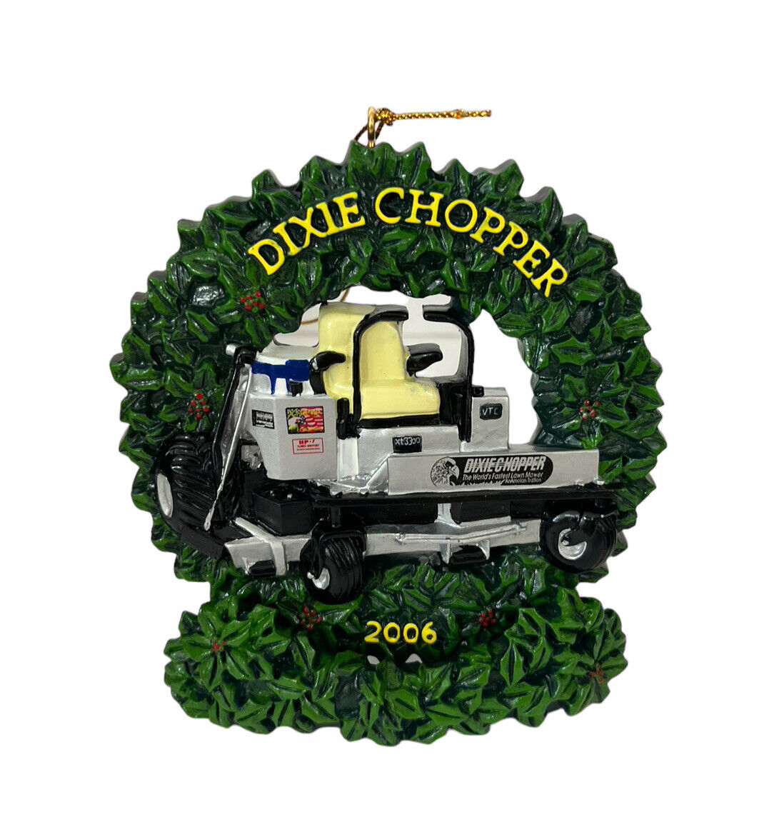 Dixie Chopper Lawn Mower XTREME 2nd In Series Christmas Ornament 2006