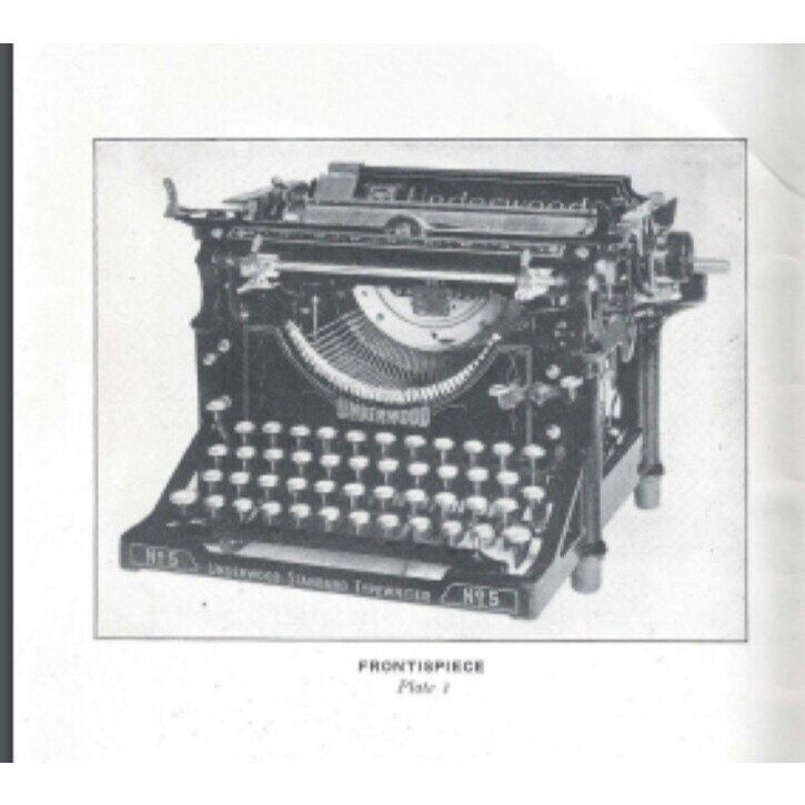 How To Repair Rebuild & Adjust Underwood Typewriter 1920 Service Manual 58 PAGES
