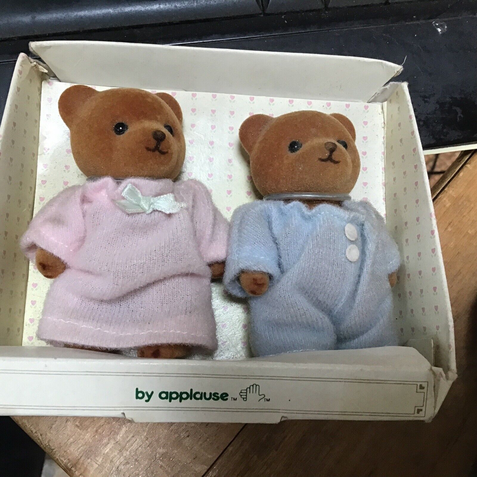 original Sylvania family  Vintage Teddy Bears 1965 In Box Small rare