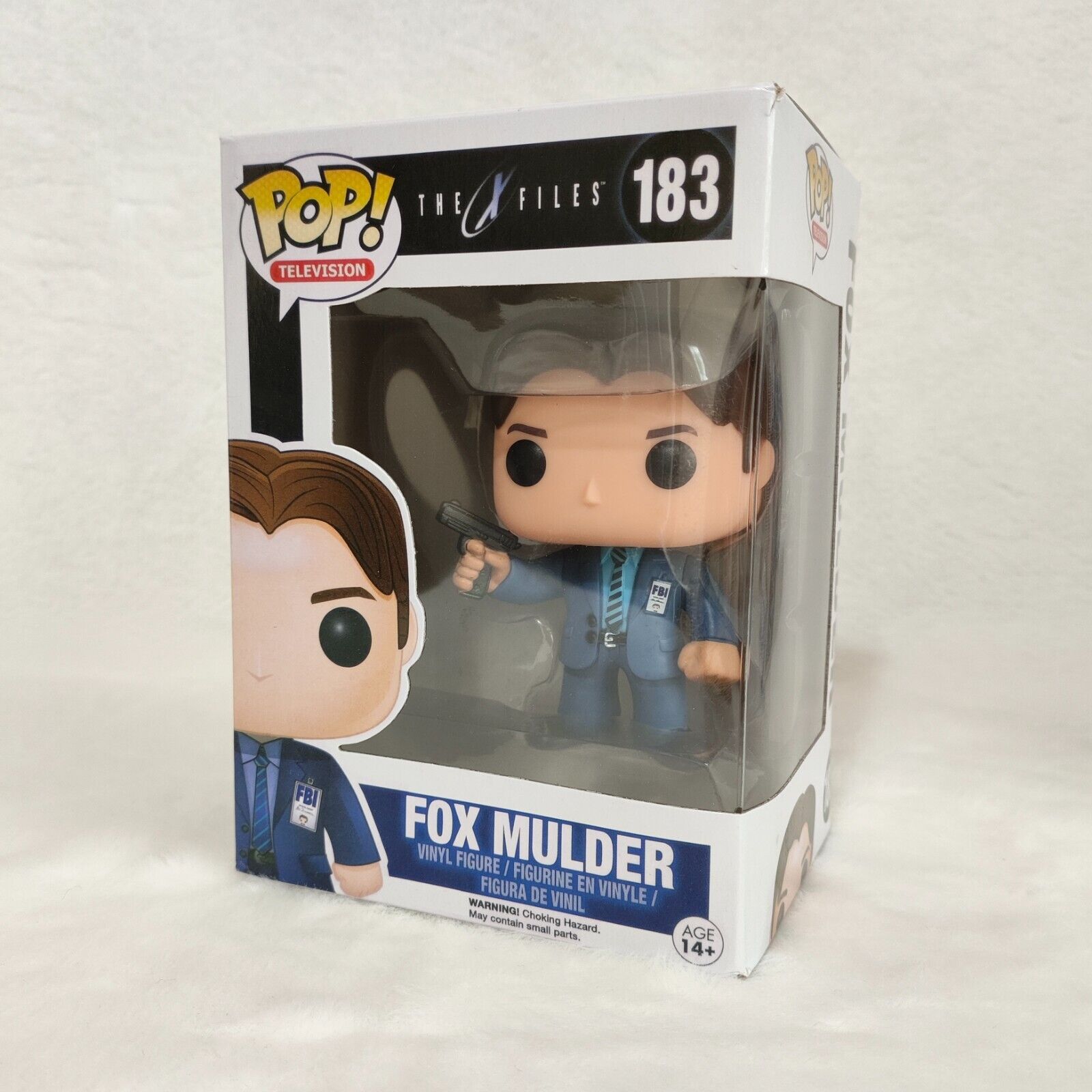 FUNKO POP Television The X Files 183# Fox Mulder 184# Dana Scully Action Figure