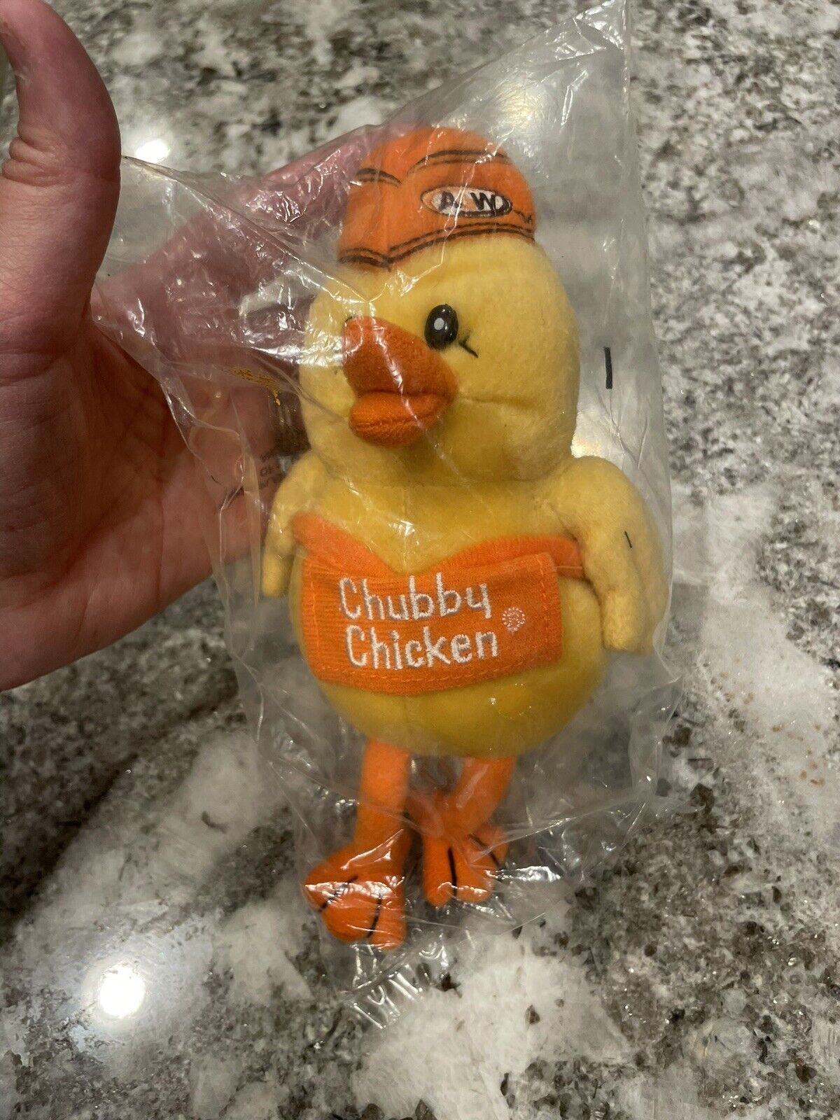 Vintage A&W Root Beer Chubby Chicken Plush