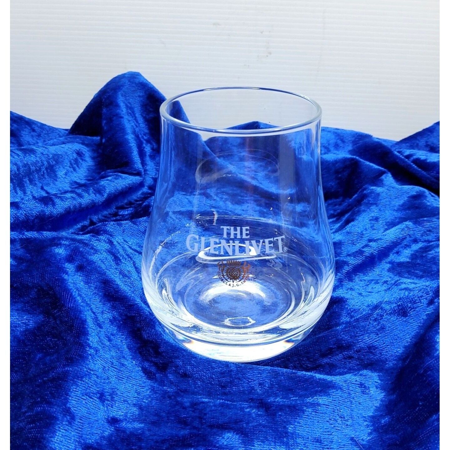 vintage the glenlivet scotch whiskey snifter glass