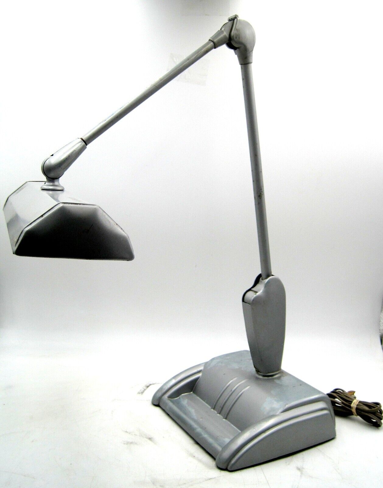Vintage Art Deco MCM ACME Lite Drafting Desk Table Industrial Light Float Lamp