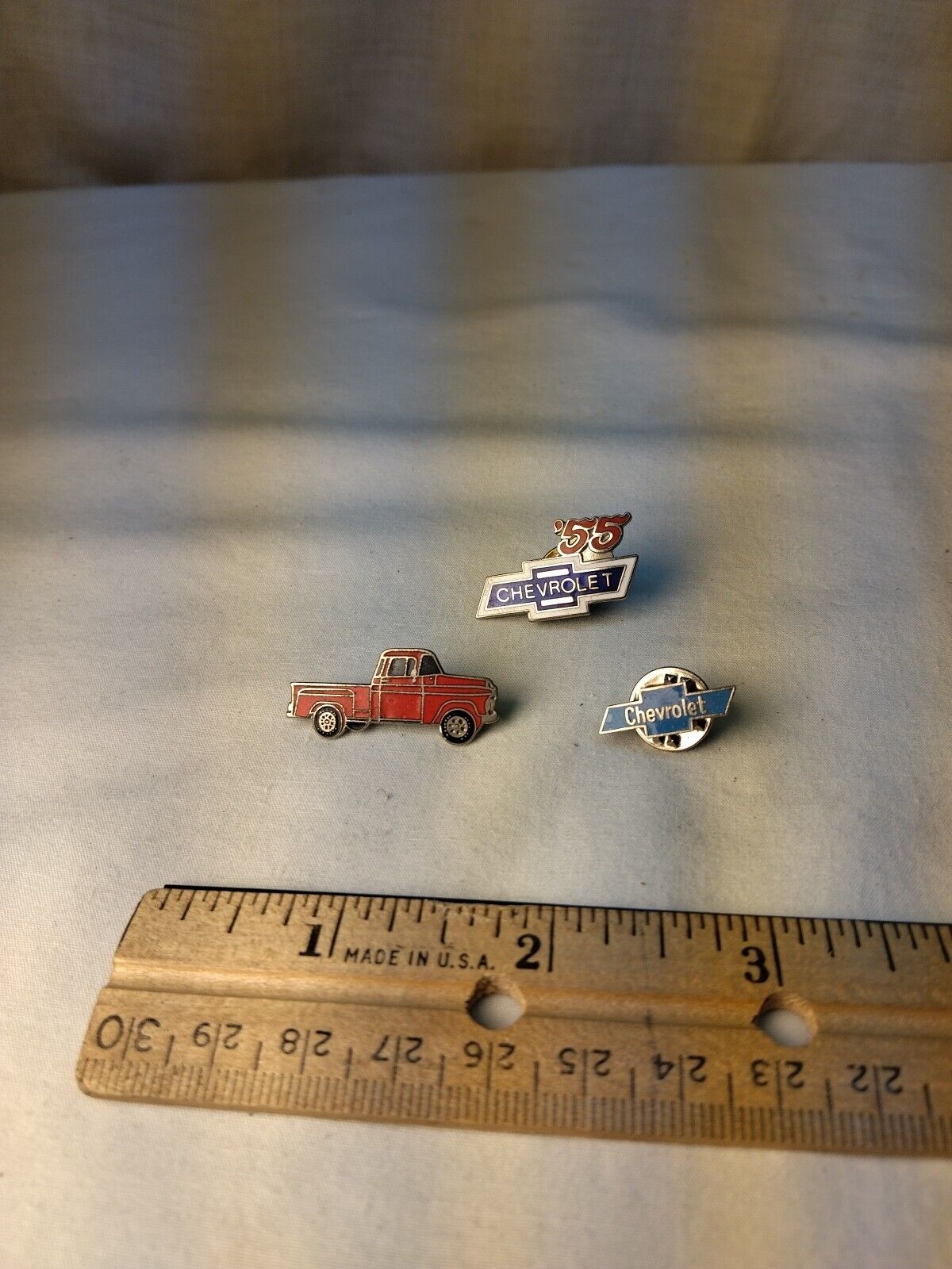Lot Of 3 Chevrolet Pins
