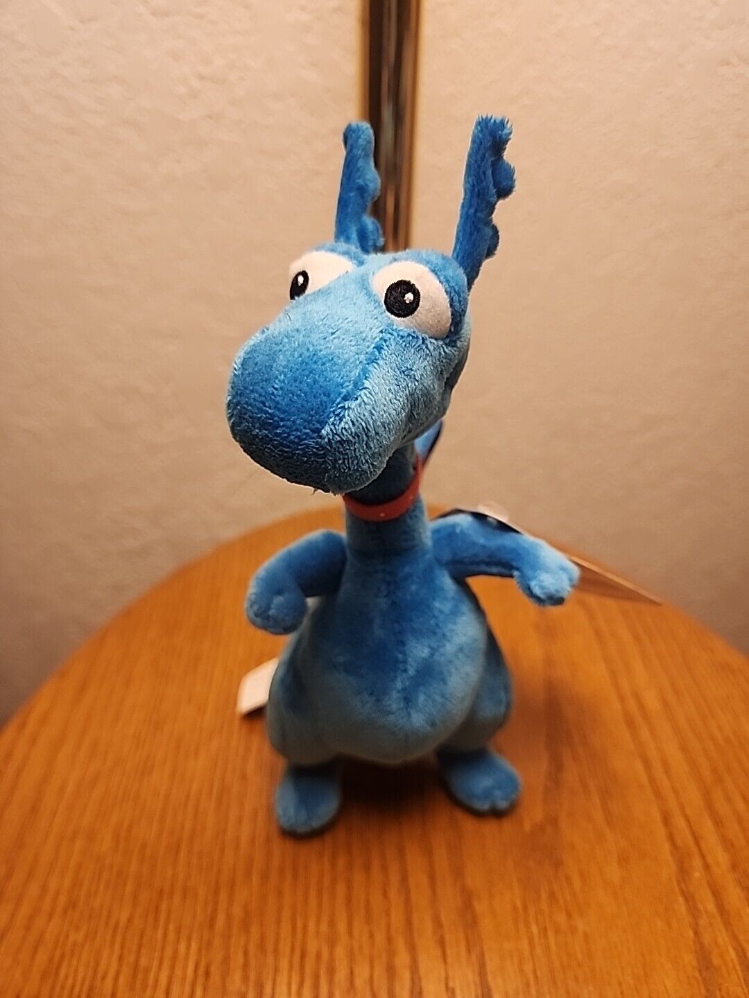 Disney Store Doc Mcstuffins Stuffy Blue Dragon Plush Stuffed Animal Toy 9\