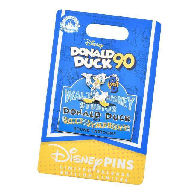 Disney Store JAPAN Pin 2024 Donald Birthday 90th  