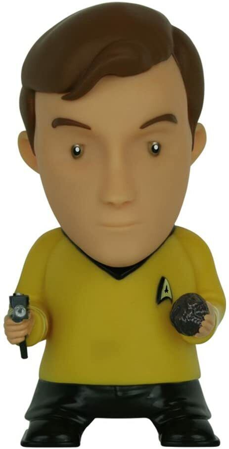 Star Trek Captain Kirk Bluetooth Speaker William Shatner Talks Voice Clips 6in.