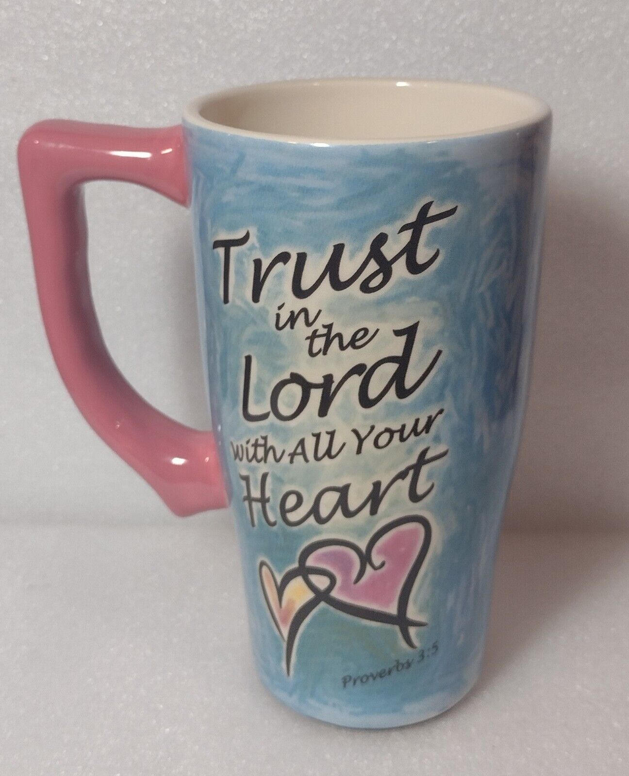 Trust In The Lord With all Your Heart Coffee Tea Mug Cup