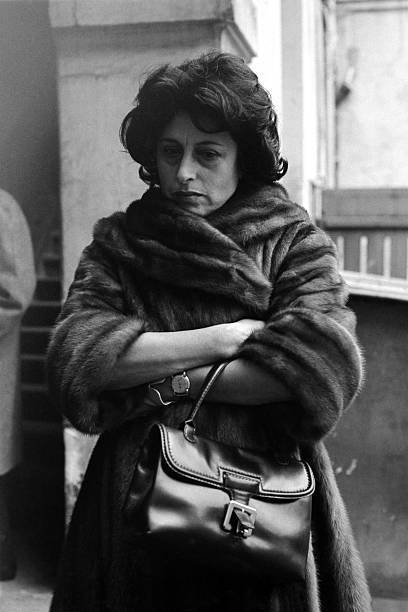 Italian actress Anna Magnani in Paris France 1960 OLD PHOTO 1