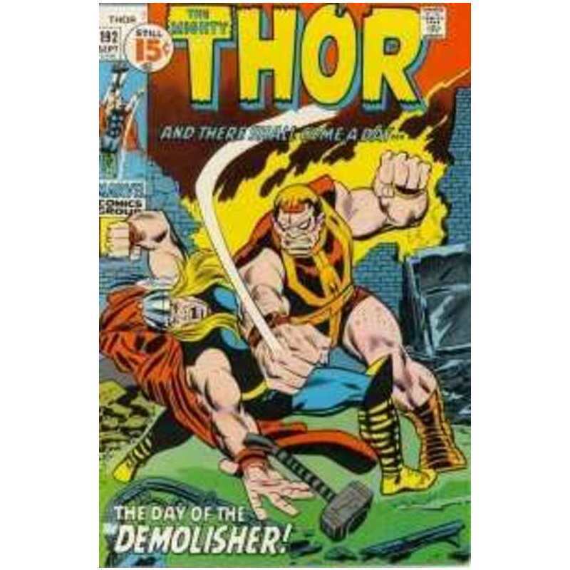 Thor (1966 series) #192 in Fine condition. Marvel comics [v`