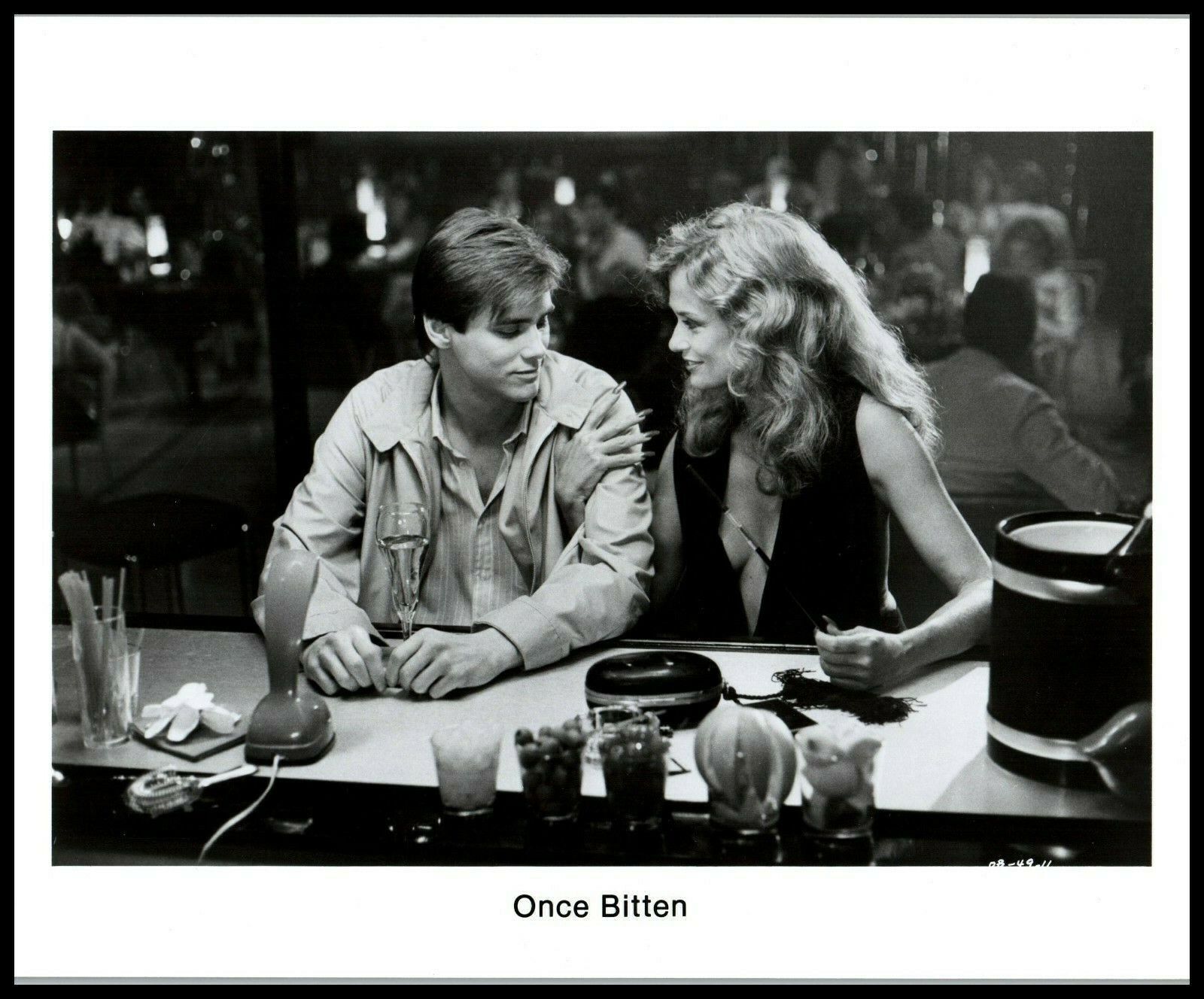 Jim Carrey and Lauren Hutton in Once Bitten (1985) ORIGINAL VINTAGE PHOTO M 63