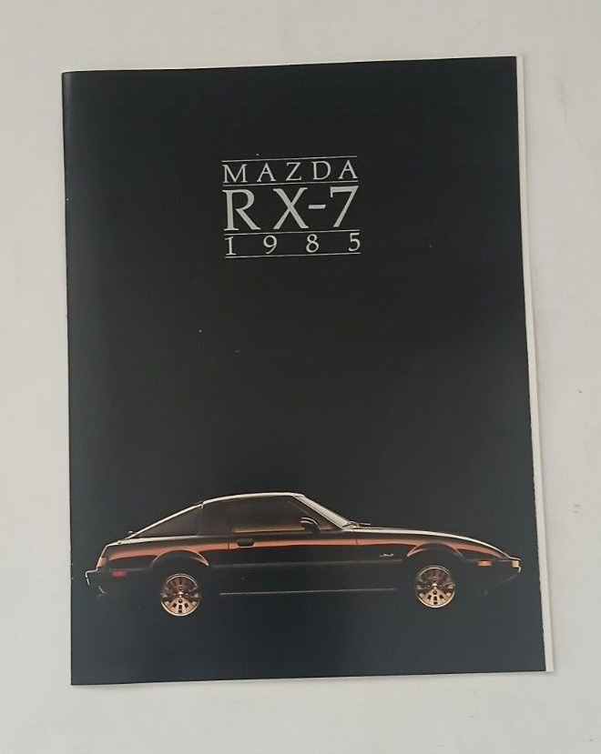 Vintage Mazda 1985 RX-7 Brochure