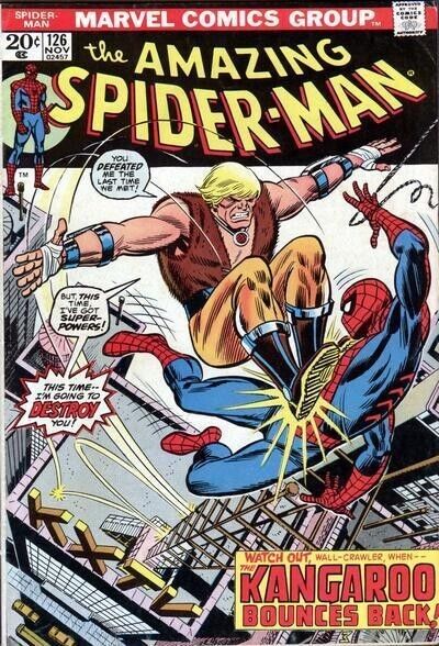 Amazing Spider-Man (1963) #126 VG/FN. Stock Image