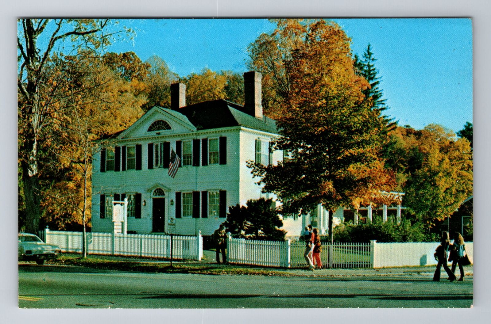 Stockbridge, MA-Massachusetts, Old Corner House Museum Souvenir Vintage Postcard